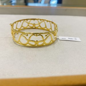 22kt lock bangle
