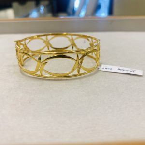 22KT GOLD LOCK BANGLES